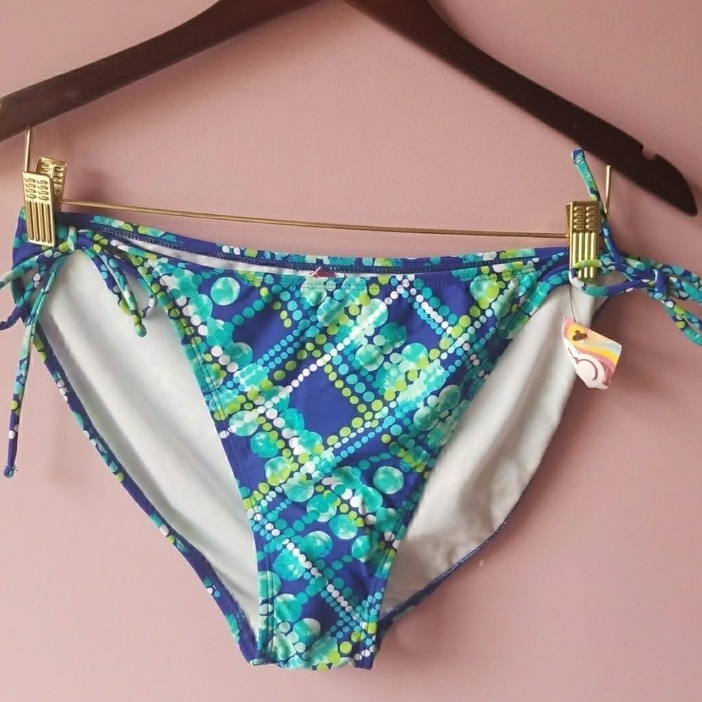 𝅺op Bikini Bottom Abstract Geo Bubble Design